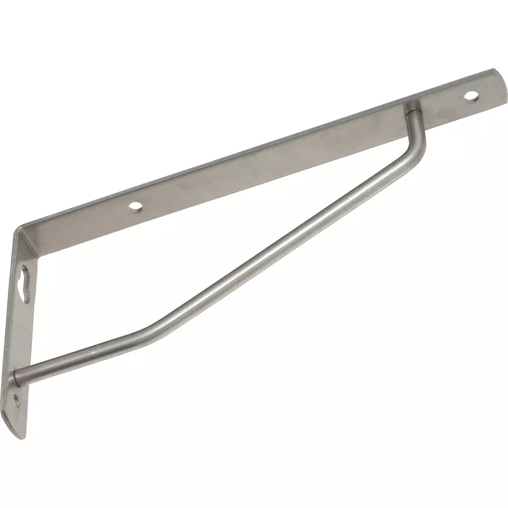 MonotaRO Stainless Steel Shelf Bracket 2 mm Wall Thickness, 150X75