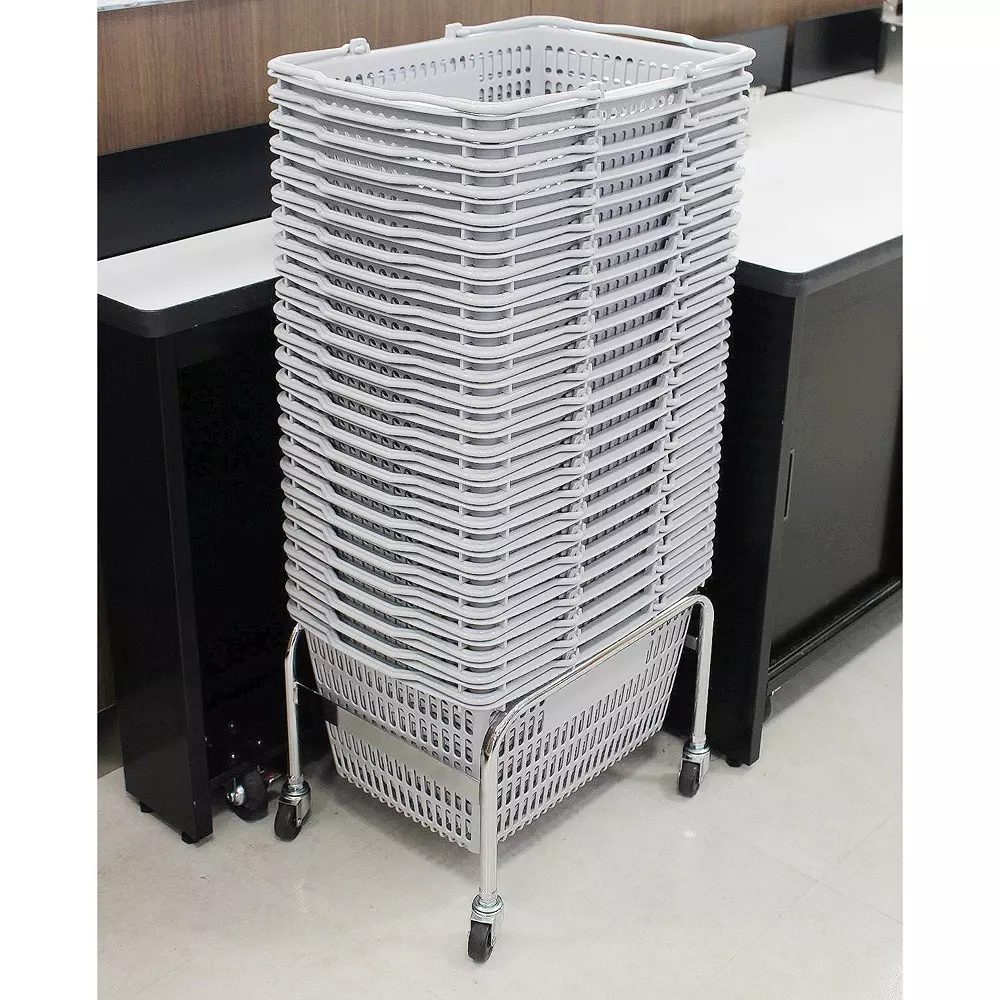 monotaro-shopping-basket-light-gray-29-l-capacity-kmk33-lg