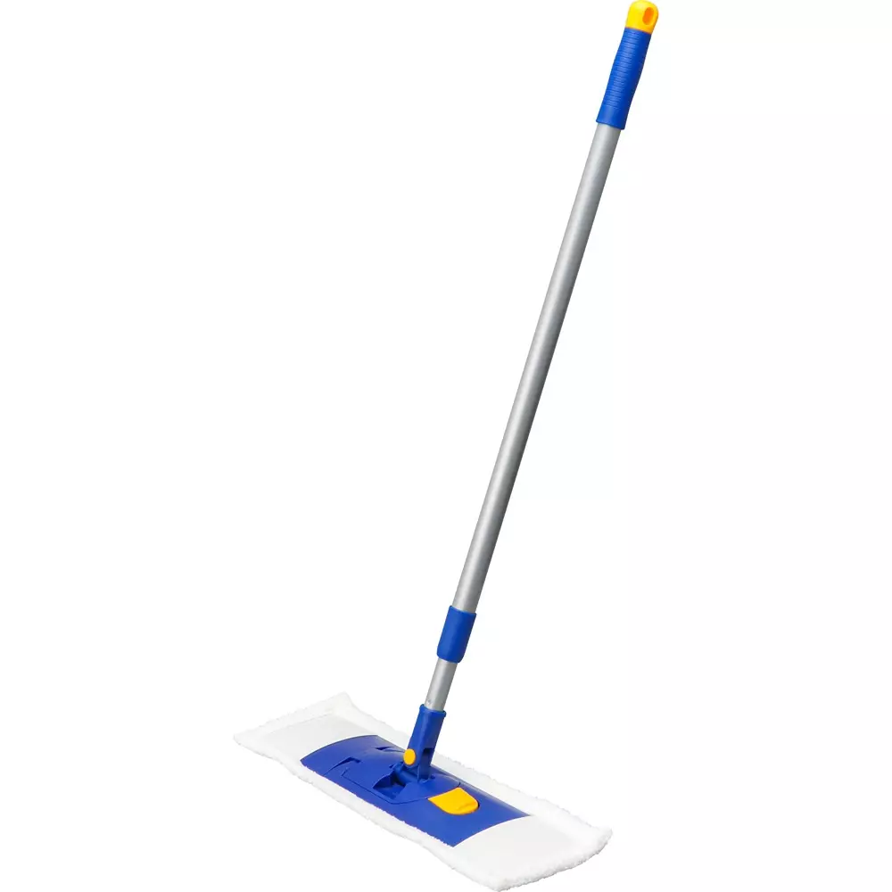 MonotaRO Flat Mop Microfiber 900 to 1420 mm Length, 44043363