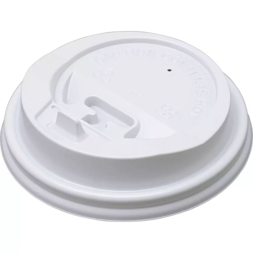 MonotaRO Insulated Paper Cup Lid PS 79.2 mm (fitting part) Diameter, 8531455 (Pack of 50 Pcs)