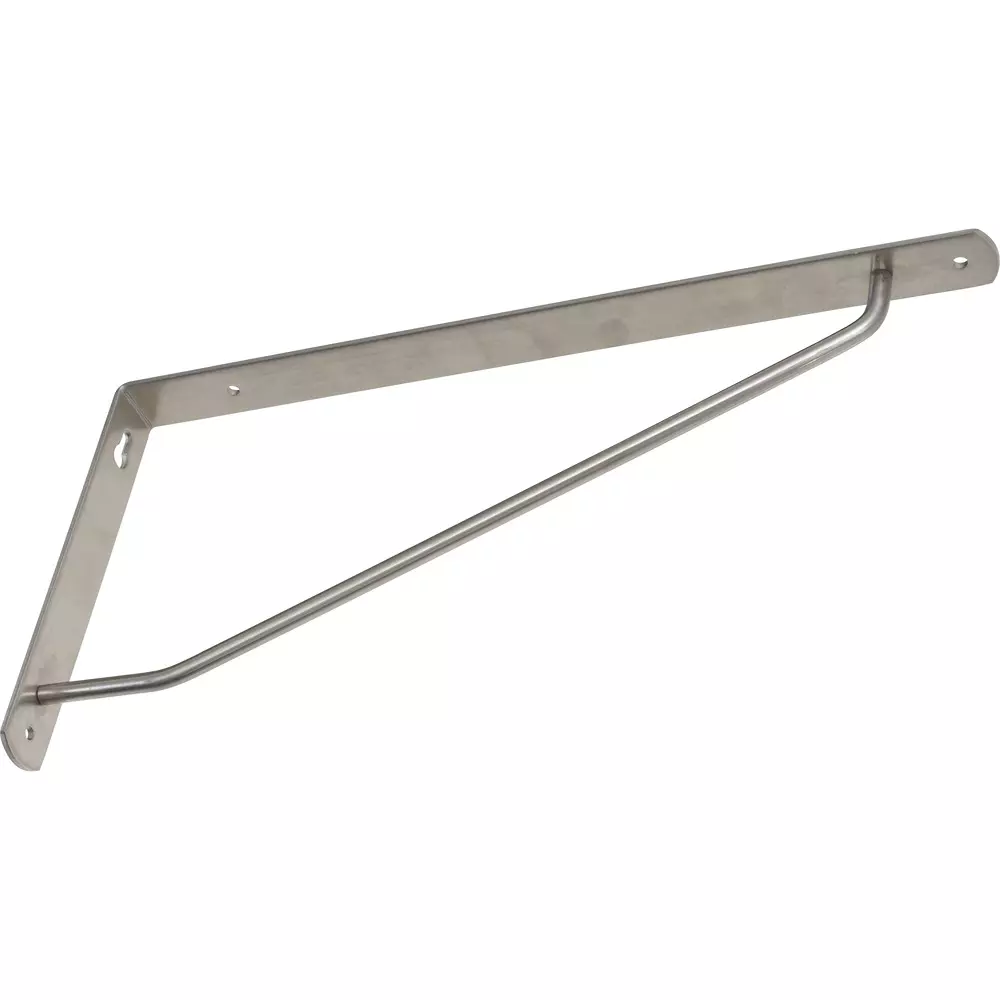 MonotaRO Stainless Steel Shelf Bracket 2.5 mm Wall Thickness, 270X135