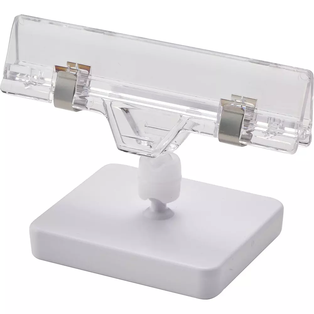 MonotaRO Clip On Sign Holder, Strong Magnetic Sign Clip Wide clip + 1 joint + KMG type, 21237075