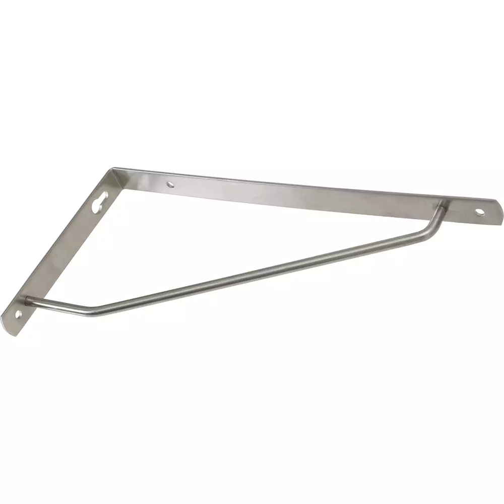 MonotaRO Stainless Steel Shelf Bracket 2 mm Wall Thickness, 210X105