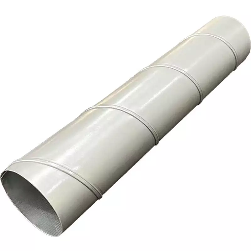 MonotaRO Spiral Duct Galvanized Steel Sheet 0.5 mm Thickness, 100Φx500L