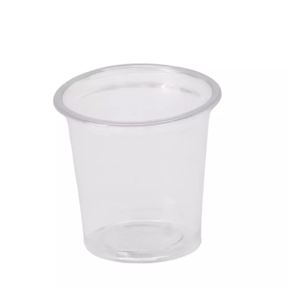 MonotaRO Plastic Cup 37 ml 40 mm Height, 39475758 (Pack of 100 Pcs)