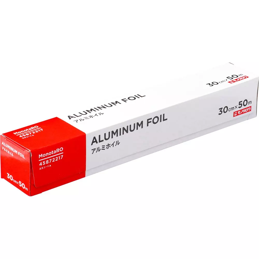 MonotaRO Aluminum Foil 50 m Length 11 μm Thickness, ALH30x50