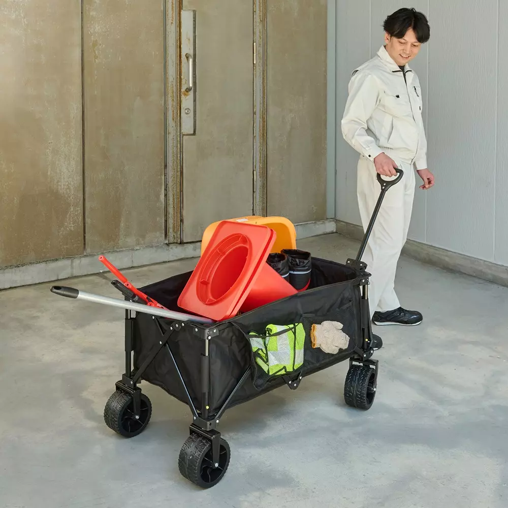 monotaro-carry-cart-120kg-135l-4-wheel-wide-casters-45852837