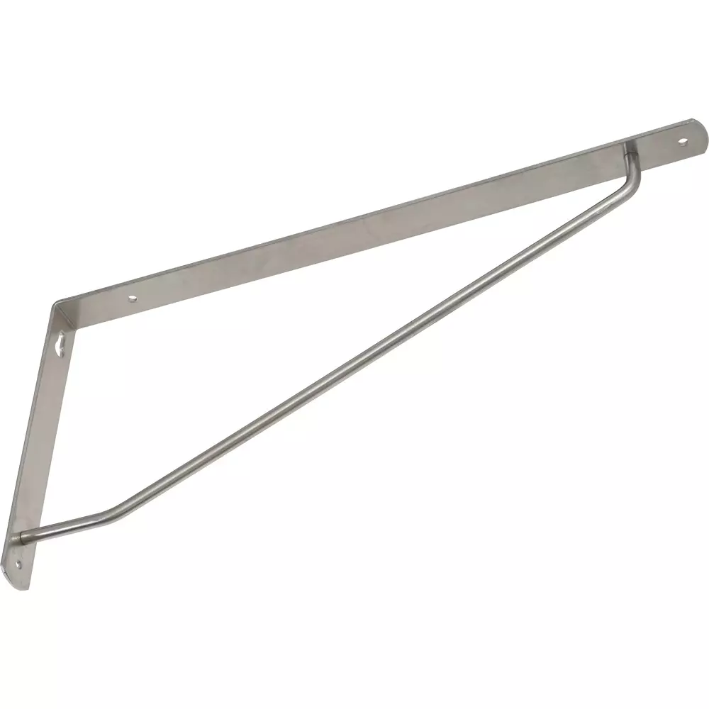 MonotaRO Stainless Steel Shelf Bracket 2.5 mm Wall Thickness, 300X150