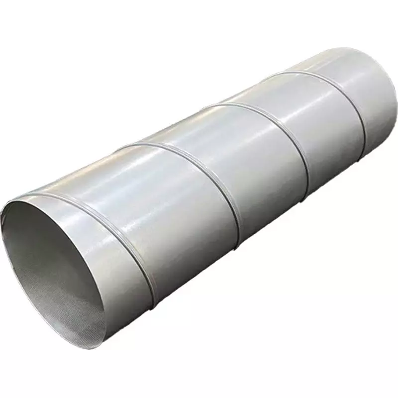 MonotaRO Spiral Duct Galvanized Steel Sheet 0.5 mm Thickness, 150Φx500L
