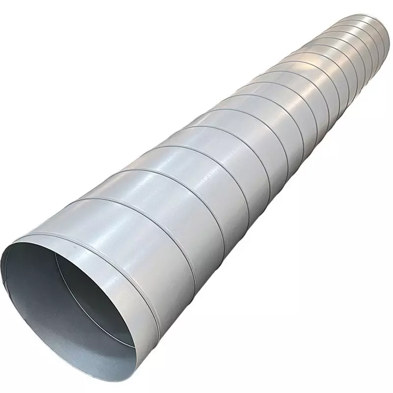 MonotaRO Spiral Duct Galvanized Steel Sheet 0.5 mm Thickness, 300Φx2000L