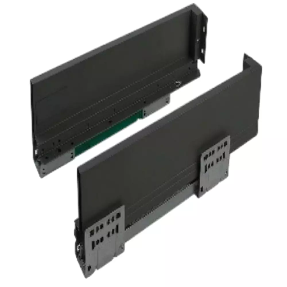 Harrison Slim Tanten 'E' Box Dark Grey Finish 200 mm Size, 1404DG