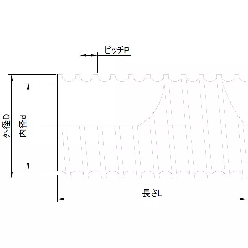 monotaro-duct-hose-pvc-for-indoor-air-supply-and-exhaust-75-mm-nominal-dia-10-m-length-21466210