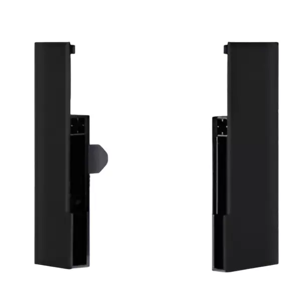 Godrej Metal Front Fascia Clip Slim Ergo Black 200 mm (8 inch), 8080