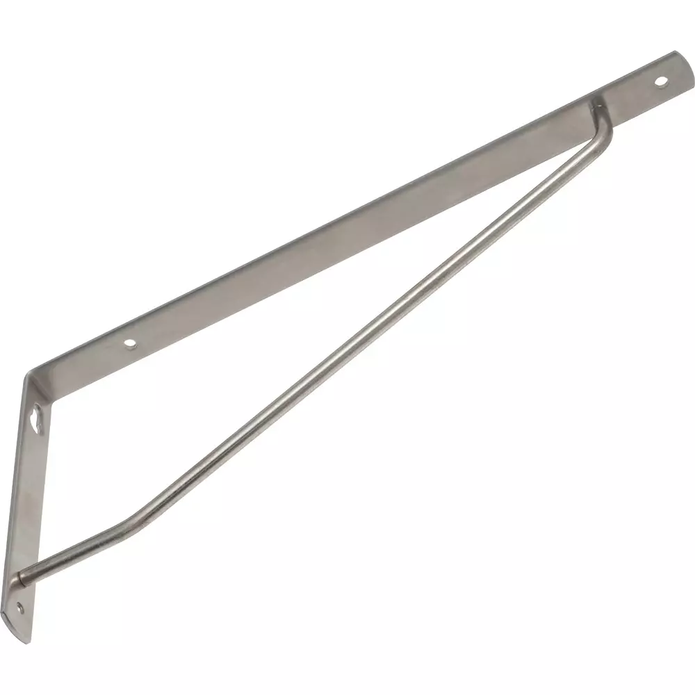 MonotaRO Stainless Steel Shelf Bracket 2.5 mm Wall Thickness, 240X120