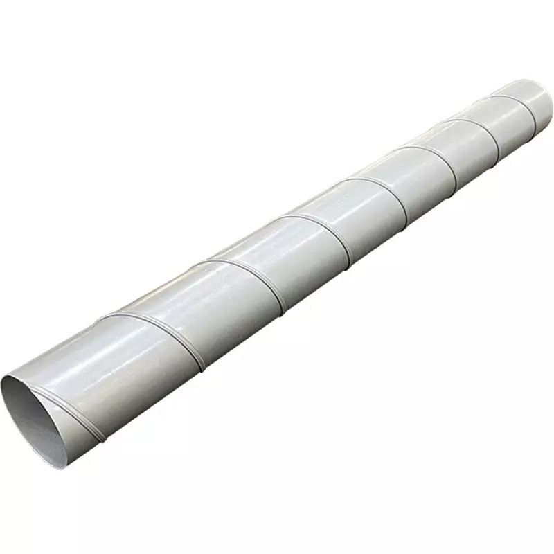 MonotaRO Spiral Duct Galvanized Steel Sheet 0.5 mm Thickness, 100Φx1000L