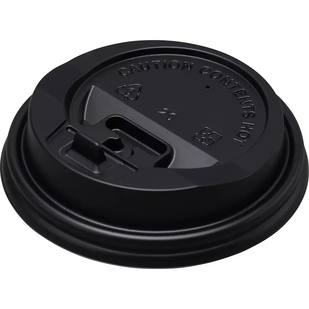 MonotaRO Insulated Paper Cup Lid PS 79.2 mm (fitting part) Diameter, 8531428 (Pack of 50 Pcs)