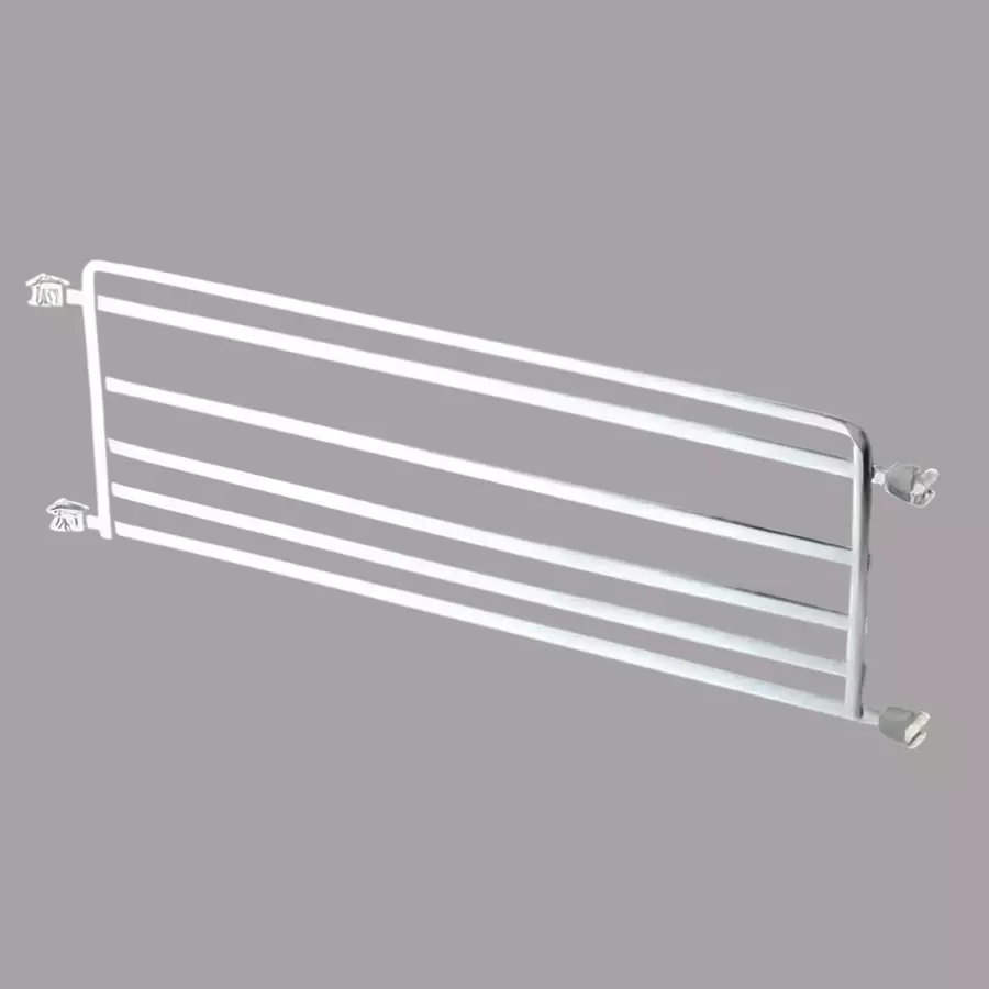 Olive Signature 585x150 mm (24x6 inch) SS.202 Grade Stainless Steel Partition Stand, 111 006 011 0