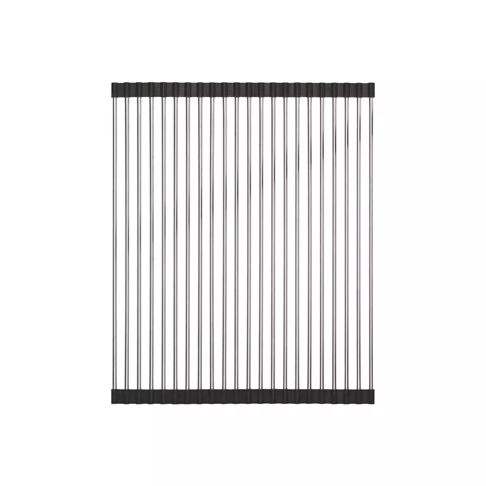 Nirali BG Add Ons Small Rolling Mat Round 355x435 mm (13.97x17 inch) Hairline Satin Finish AISI 304 Stainless Steel