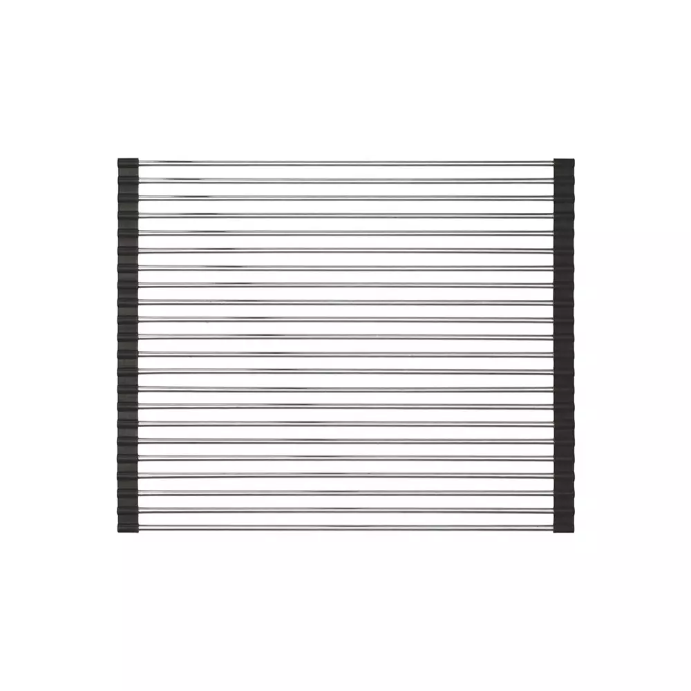 Nirali BG Add Ons Small Rolling Mat Round 355x435 mm (13.97x17 inch) Hairline Satin Finish AISI 304 Stainless Steel