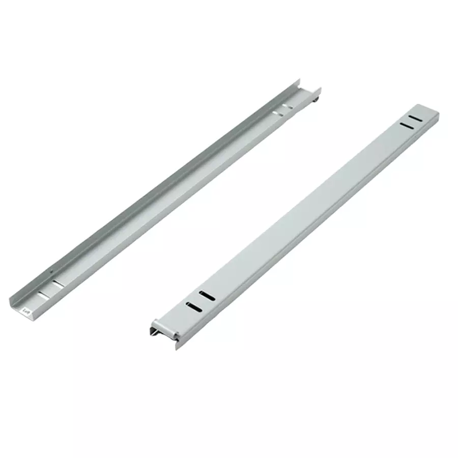 Olive Olive Up to 35 Kg Weight Capacity Steel Drawer Slide Detachable Strip, 522 002 (Set of 2 Pcs)