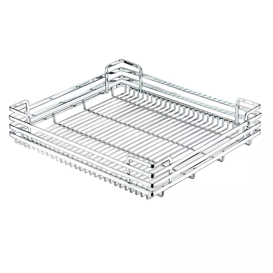 Olive Signature 480x585x100 mm SS.202 Grade Stainless Steel Plain Basket, 111 001 052 0