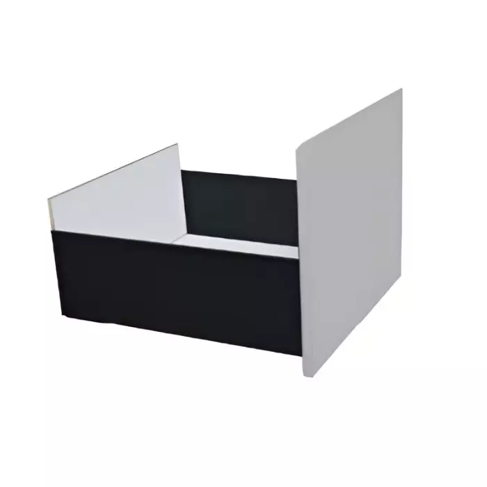 Godrej Drawer System Super Slim Ergo 148x300 mm (6x12 inch) Black, 8028