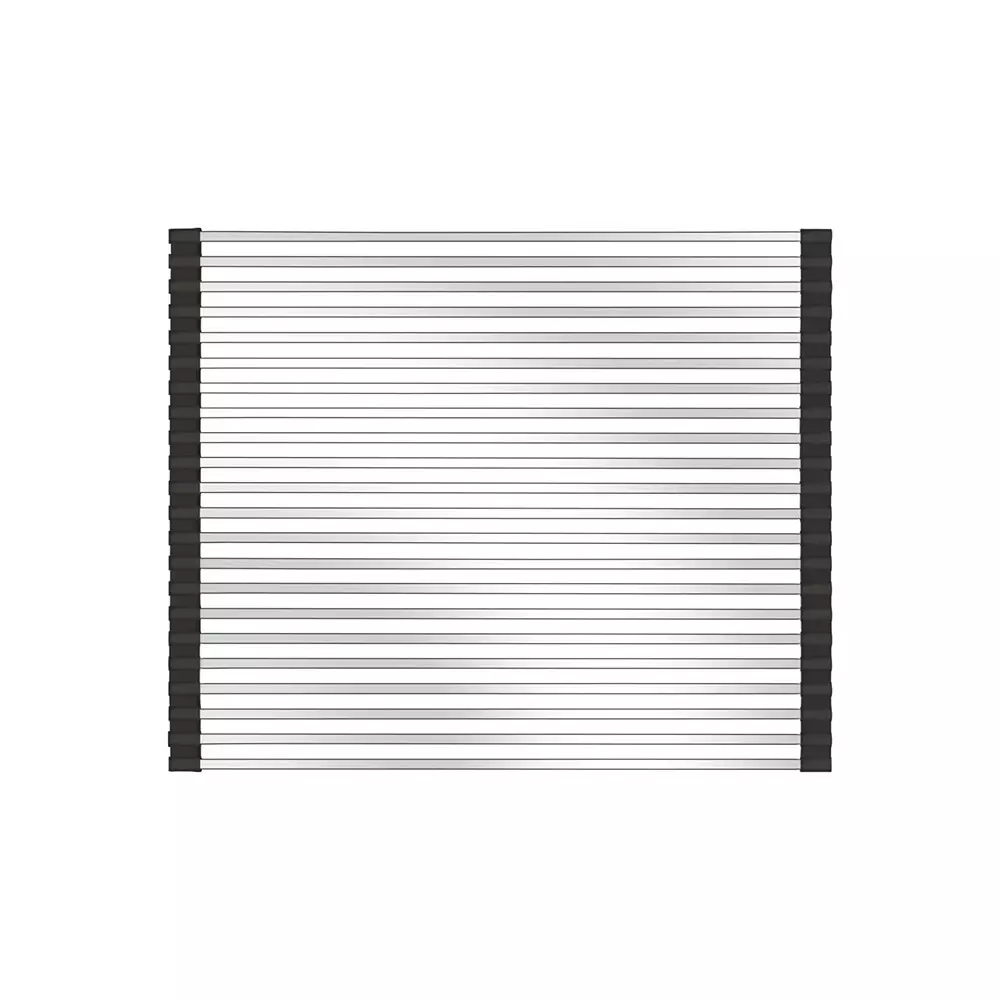 Nirali BG Add Ons Small Rolling Mat Square 375x435 mm (14.76x17 inch) Hairline Satin Finish AISI 304 Stainless Steel