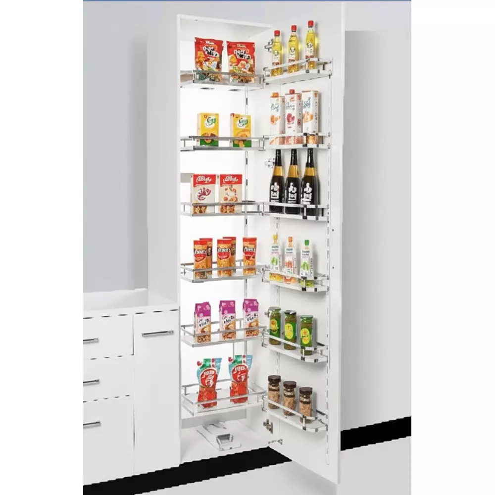 Harrison SS Series Flat Line Pantry Unit 600 mm (24 Inch) for Modular Kitchen, 1354