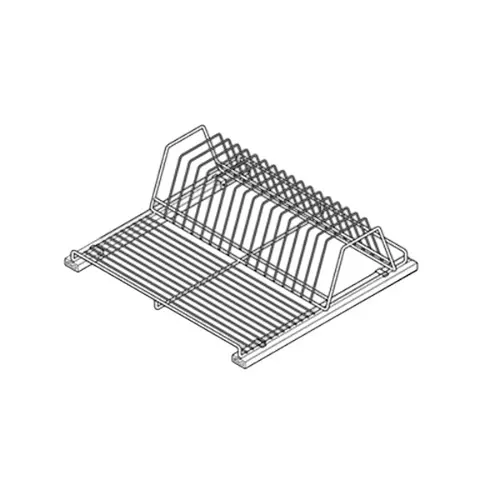 Hettich Thali/Plate Inlets CargoPlus 762 mm Width, 470 mm Nominal Length, 9216620