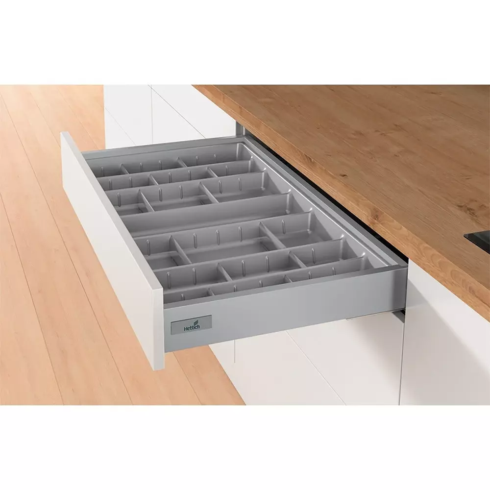 Hettich OrgaTray InnoTech Silver 470 mm Depth, 900 mm Carcase Width, 9194893