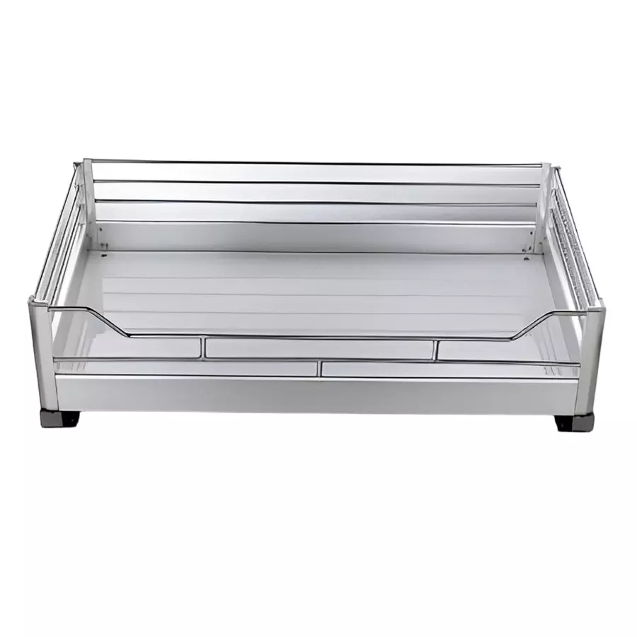 Olive Emblic 370x485x180 mm Aluminum Pullout Basket, 102 009 003 0