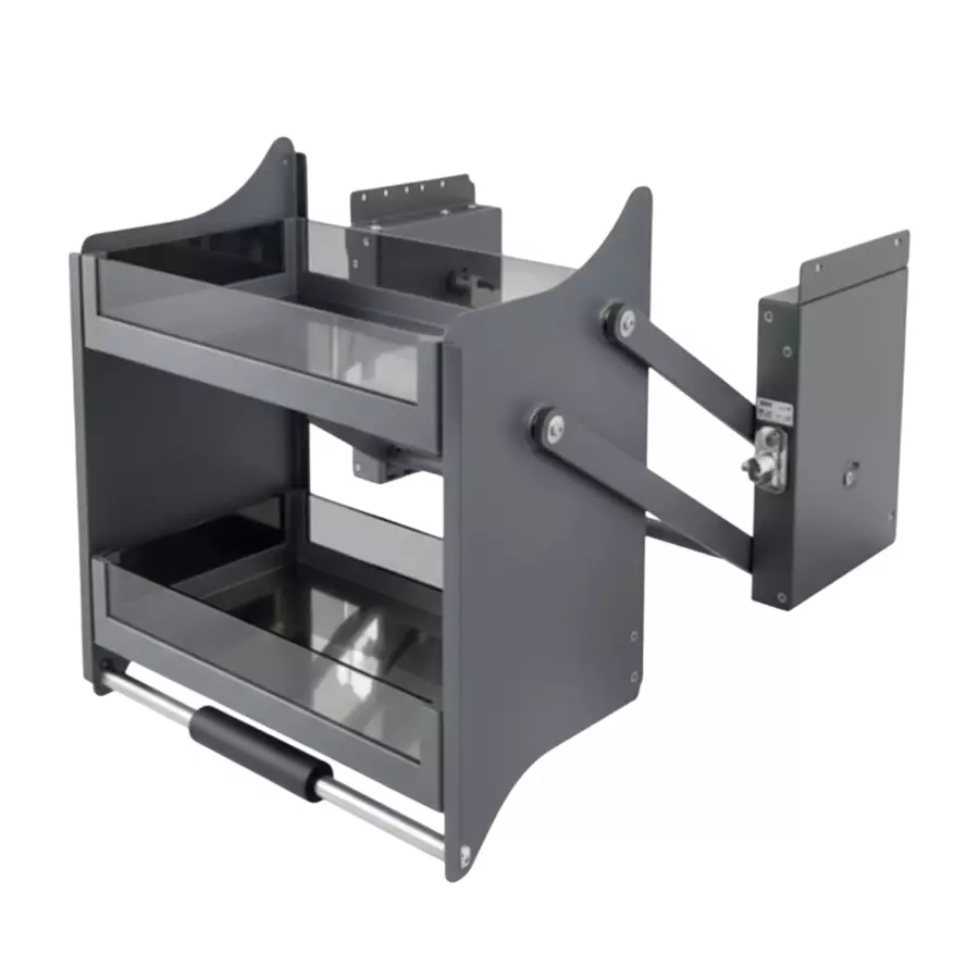 Harrison Elevator/Pull Down Shelf Stainless Steel 600 mm (24 Inch) for Modular Kitchen, 1904