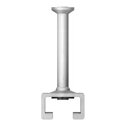 Fischer Hot-Rolled Cast-In Channel 400 mm Length 3 Round Anchor, FES-H-S-29/20-400-HDG