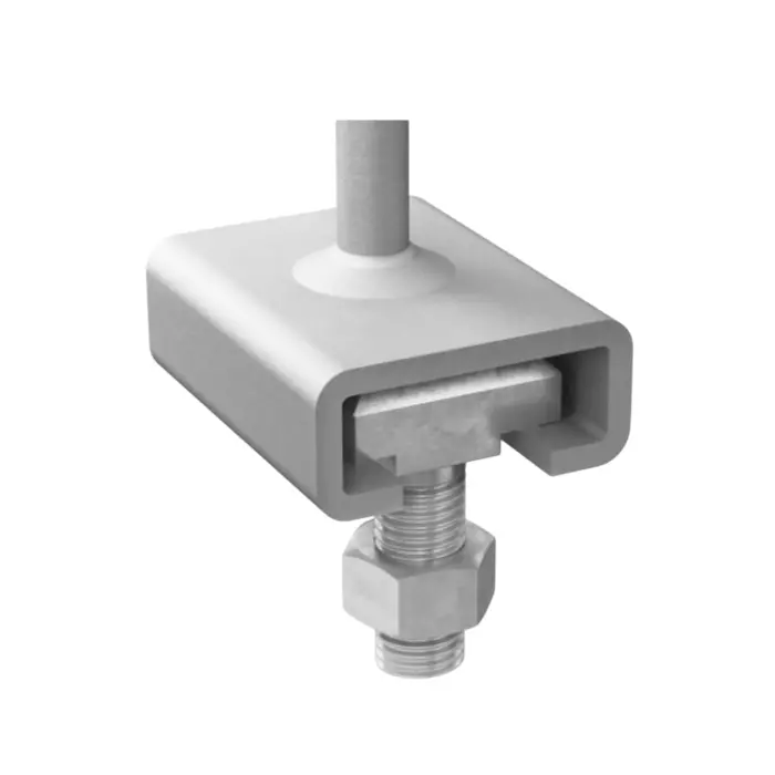 Fischer Cold-Formed Cast-In Channel 100 mm Length 2 Round Anchor, FES-C-38/17-100-HDG