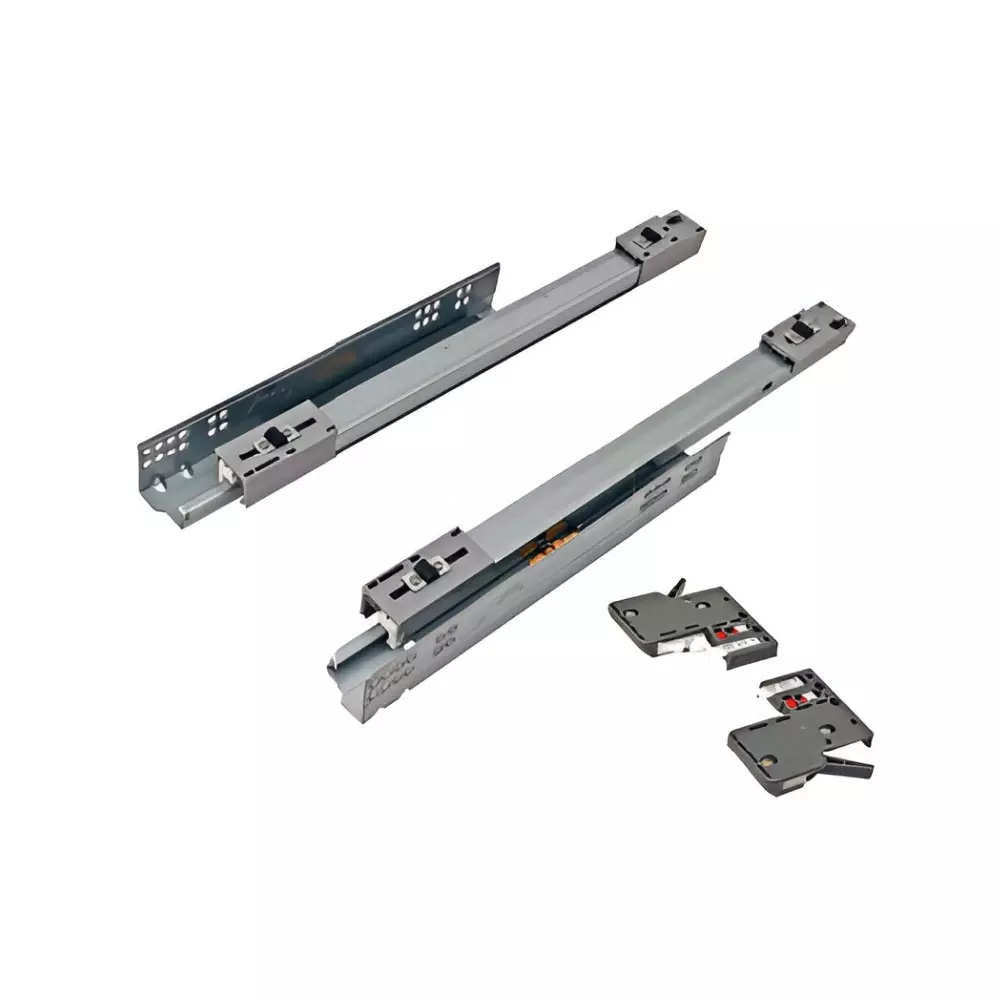 Godrej Undermount Channel with 3D Adjustment Movino Zinc 350 mm (14 inch), 6553