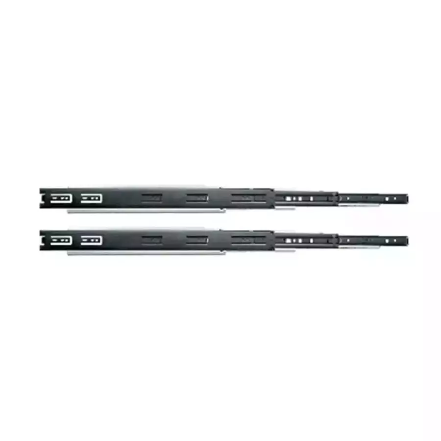 Godrej Drawer Channel Slim Ergo Black 550 mm (22 inch) Square, 8062