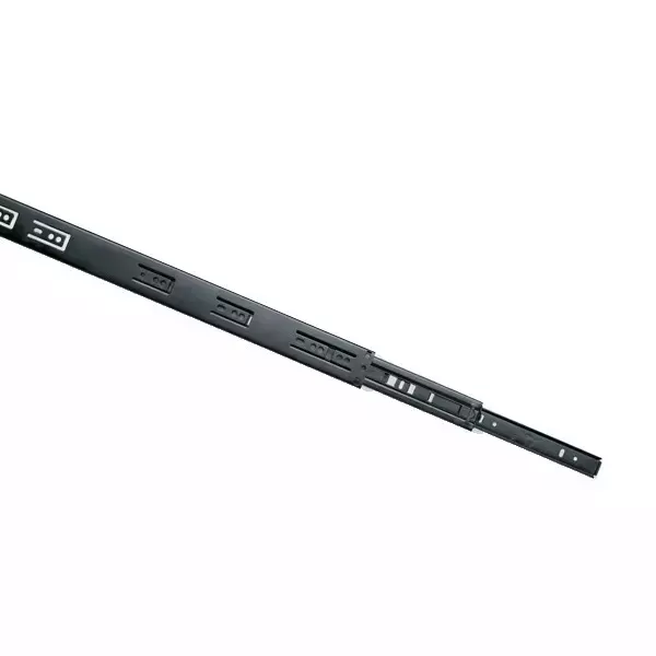 Godrej Drawer Channel Slim Ergo Black 550 mm (22 inch) Square, 8062