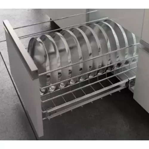 Hettich CargoTech M Wire Basket for Thali Inlet 500 mm Cabinet Size 9194317