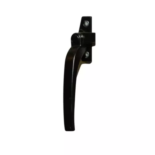 Ebco Window Handle Euro Type Black Finish and Left Hand Movement, E-WH1-L