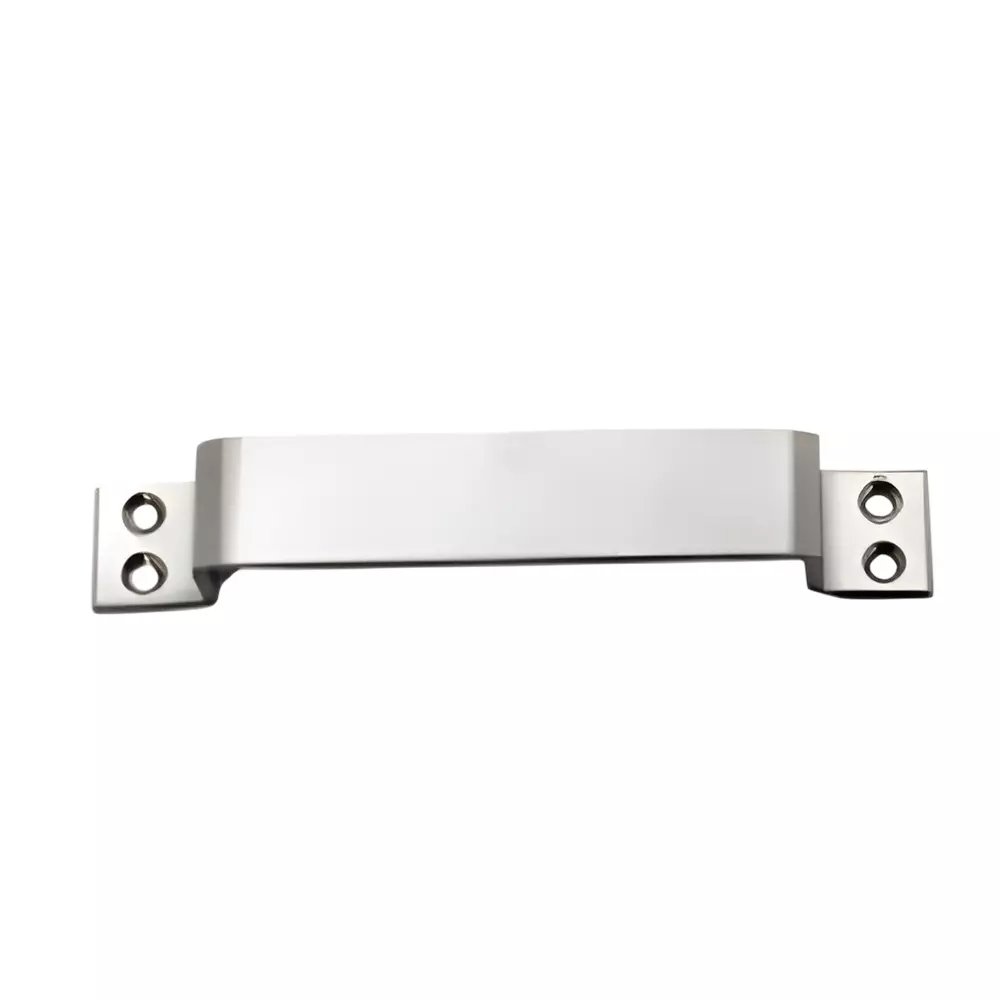 GEZE Window Handle With Fixing Screws, Size 150 mm, SS Finish and SS304 Body, 8115837