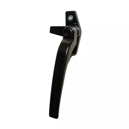 Ebco Window Handle Euro Type Black Finish and Right Hand Movement, E-WH1-R