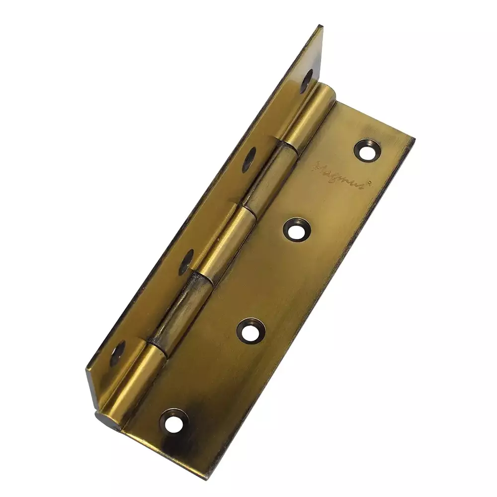 Magmus Butt Hinges Welded Soft Movement 150 mm (6 Inch) Stainless Steel Antique Brass Finish, 100171.02
