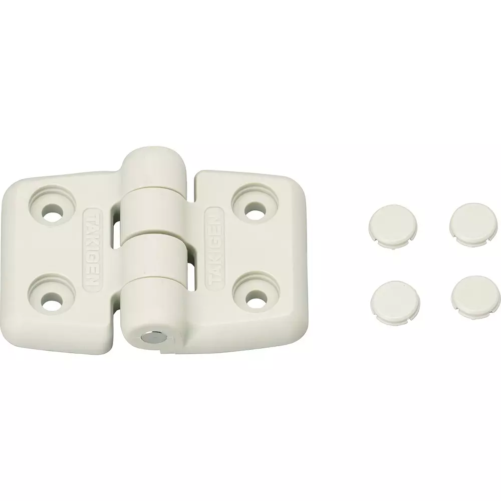 TAKIGEN Marine Hinge for Pan/Binding Screw 19 g, BP-19-1-2-B-Ivory