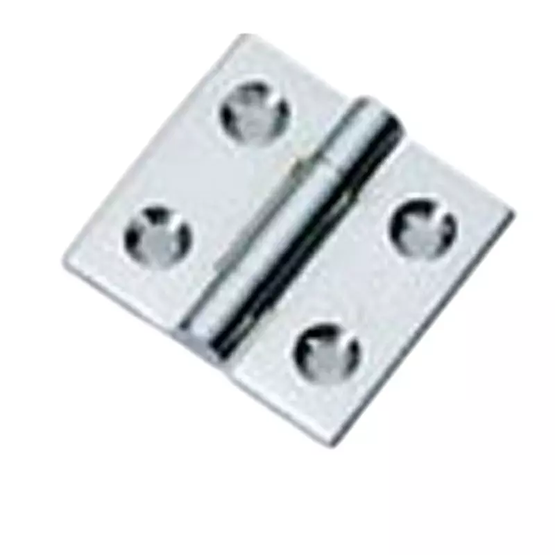 TAKIGEN Brass Drawing Flat Hinge Chrome Plating, B-202-7