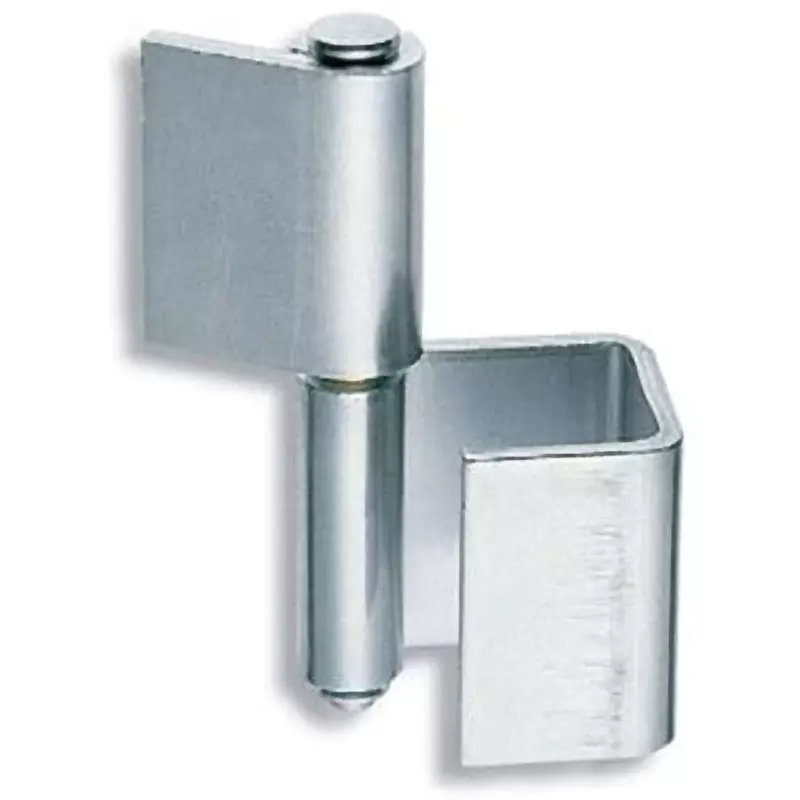 TAKIGEN Heavy-Duty Square Concealed Hinge 80.6 mm Length, B-80-2