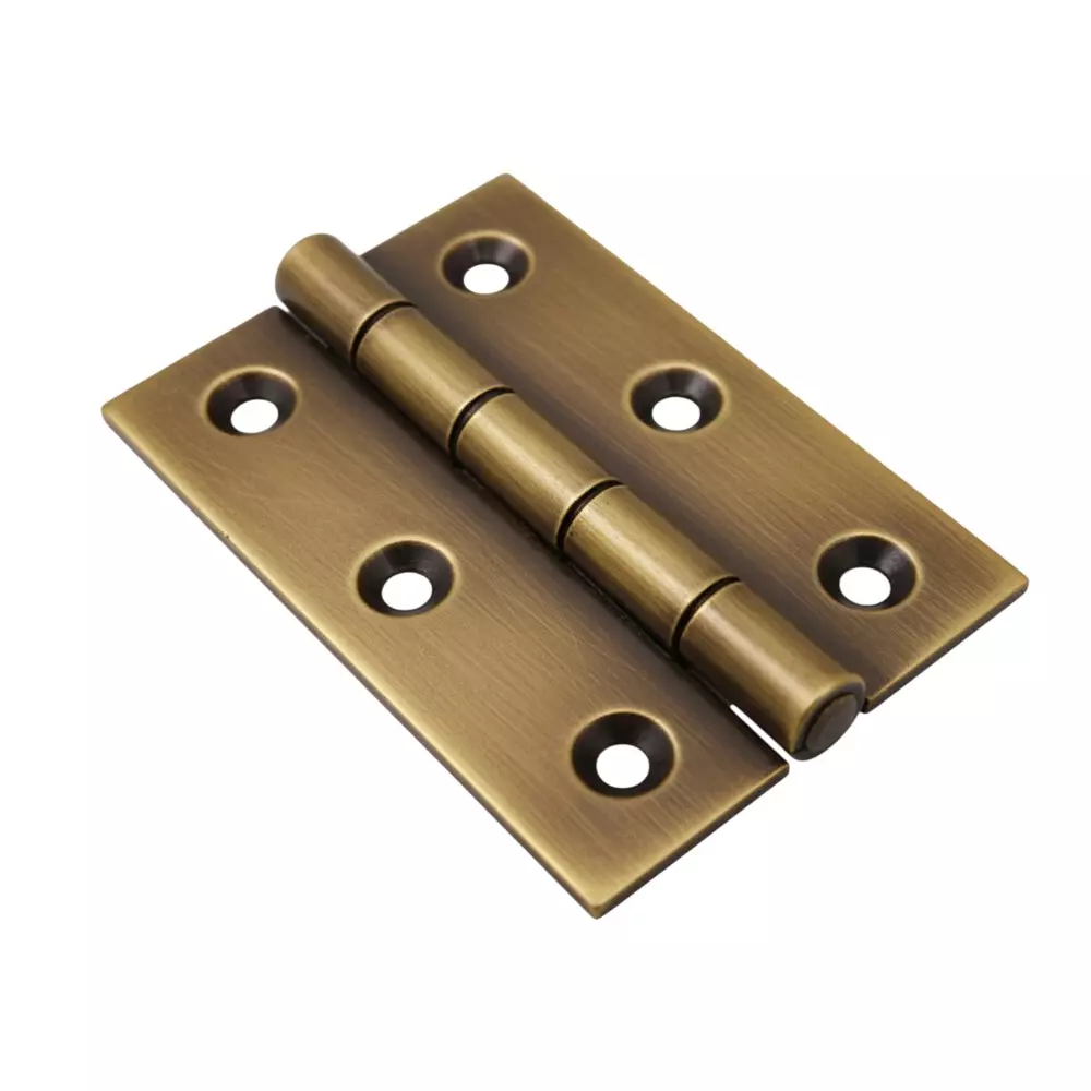 Cozi Gold Concealed Butt Hinges 4 inch x 12 Gauge Antique (Pack of 240)