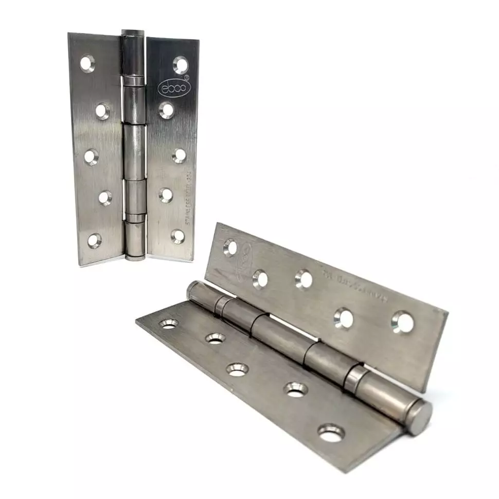 Ebco DH2B- Brushed Steel Finish Ball bearing Ball Bearing Hinges