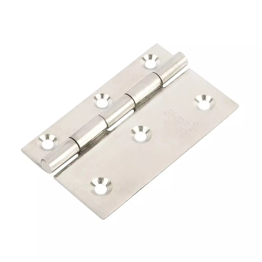 Shreelite Assam Cut Hinges 3x27x10 Inch (76x686x254 mm) Stainless Steel Matt Finish, 7527107001