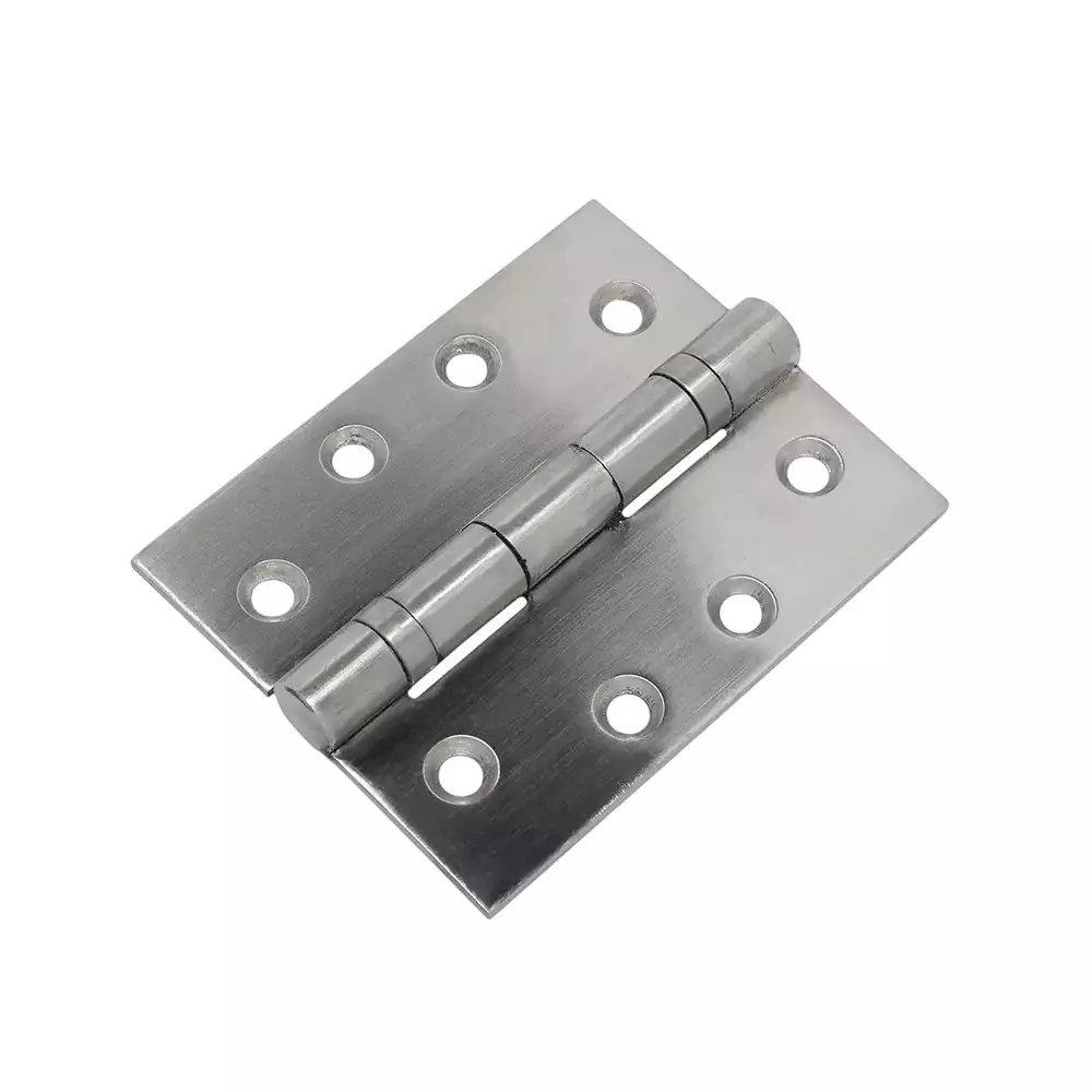 Shreelite Bearing Door Hinges 5x3x3 Inch (127x76x76 mm) Stainless Steel Matt Finish, 12530307001