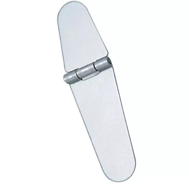TAKIGEN Stainless Steel Leaf Hinge Buffing Finish without Hole, B-1031-1